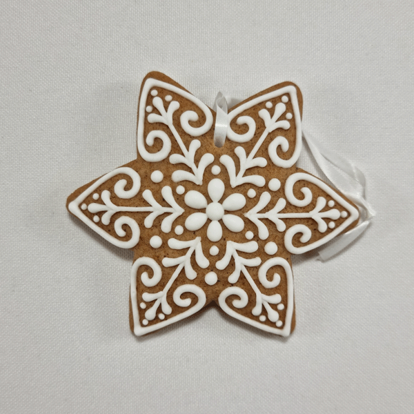 Delicious Gingerbread Star Christmas Tree Ornament🎄