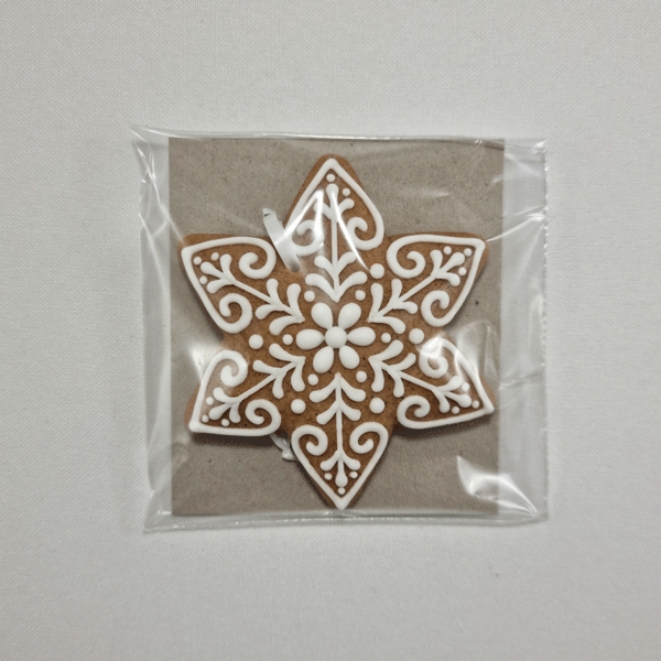 Delicious Gingerbread Star Christmas Tree Ornament🎄