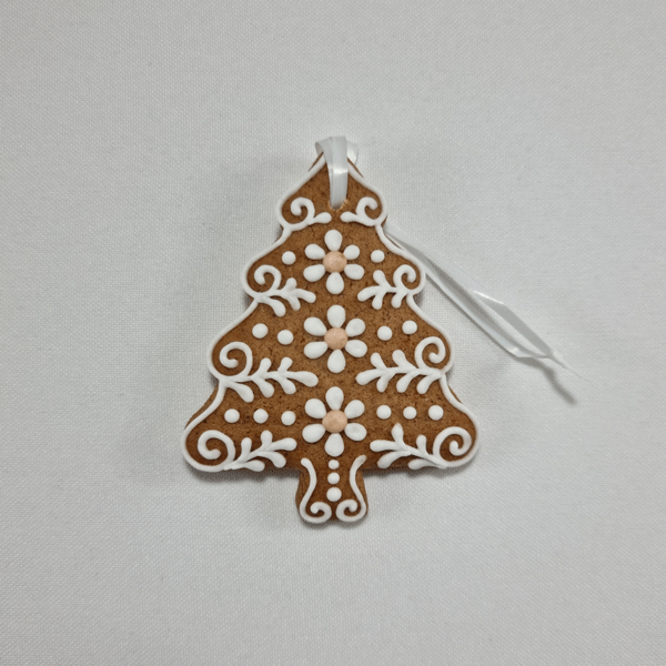 Csudaíz Gingerbread Pine Christmas Tree Ornament